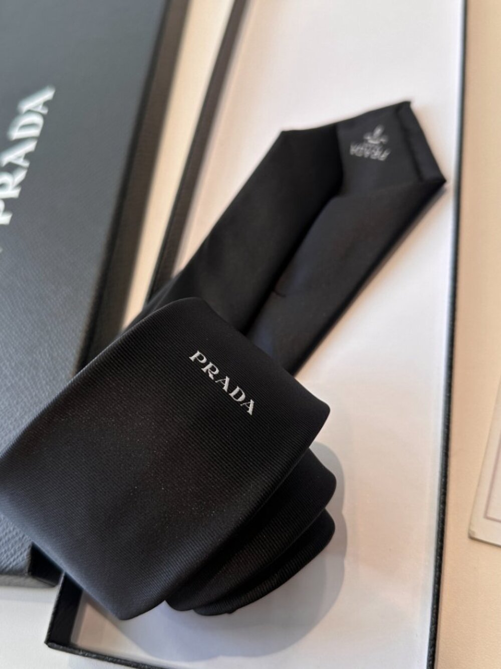 🖤Prada black tie, unisex comes with a gift box - Picture 3 of 5